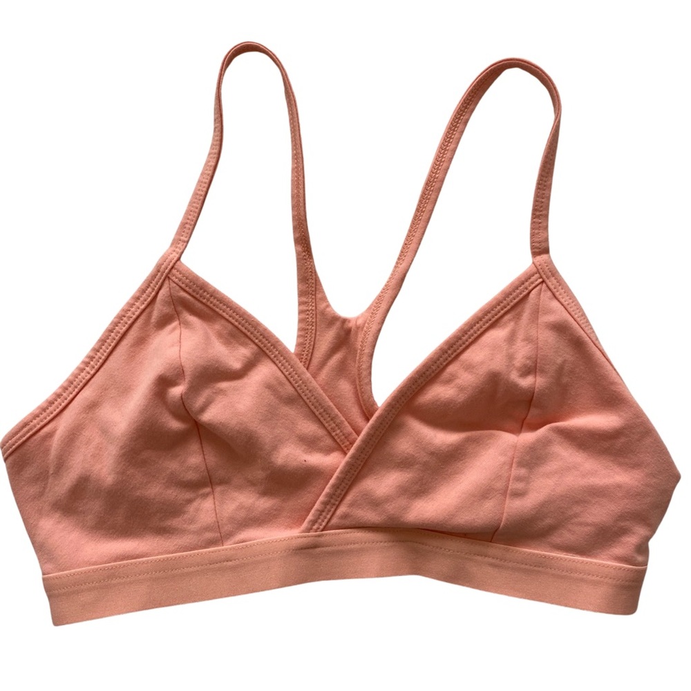 Baby Pink Fabletics Sports Bra